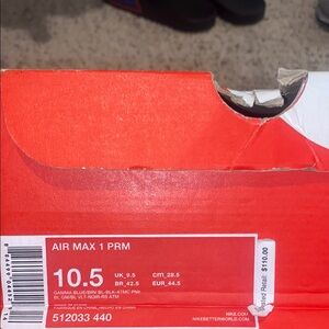 Nike Air Max 1 PRM in Gamma Blue and Pink